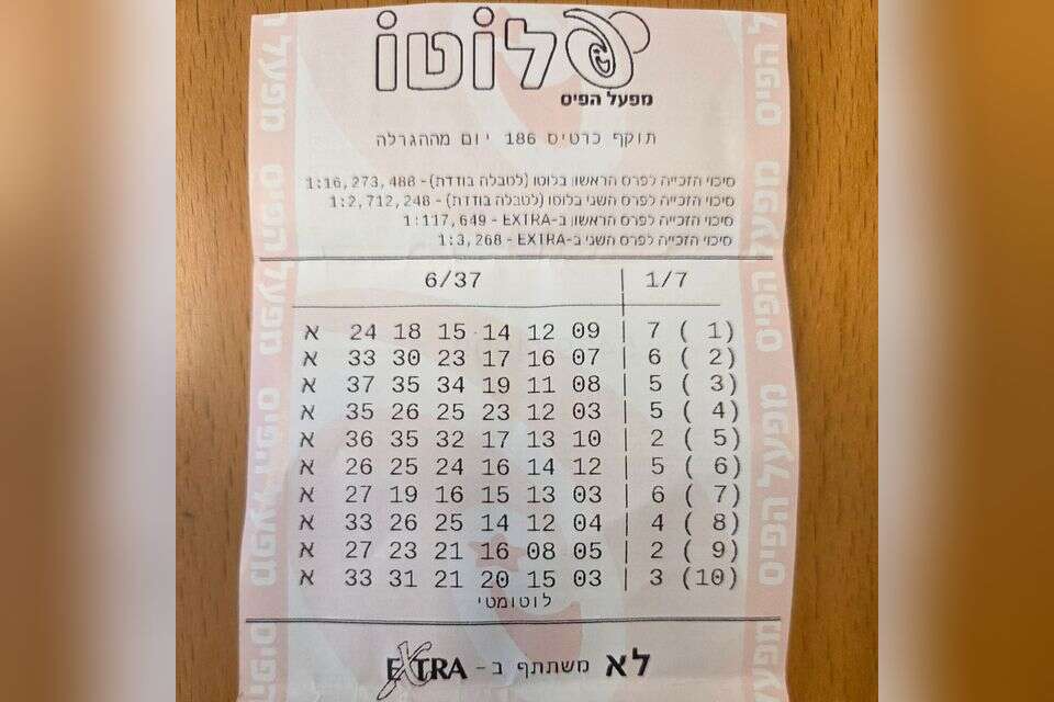 לוחם בן 30 זכה בלוטו , ללא קרדיט