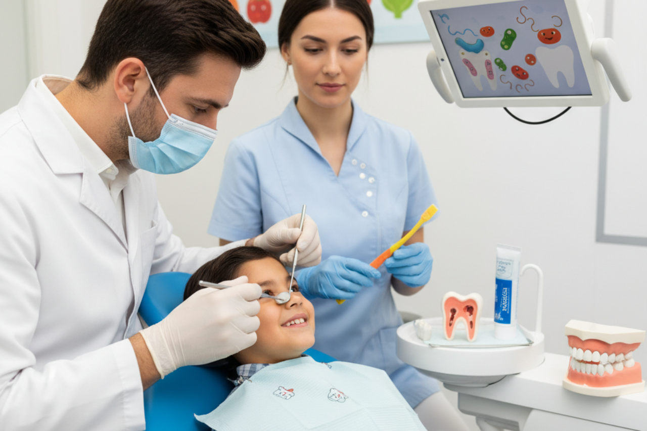 Sealing grooves in children's teeth: a professional guide to preventive care against caries