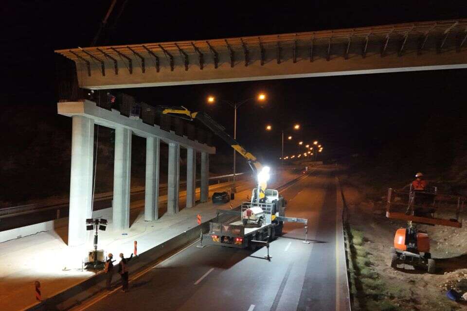 לצורך הקמת גשר: החסימות הצפויות בכביש 6 , נתיבי ישראל 