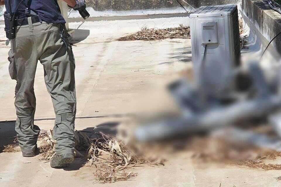 כטבמ על גג בית ספר בנהריה , כבאות, מחוז חוף