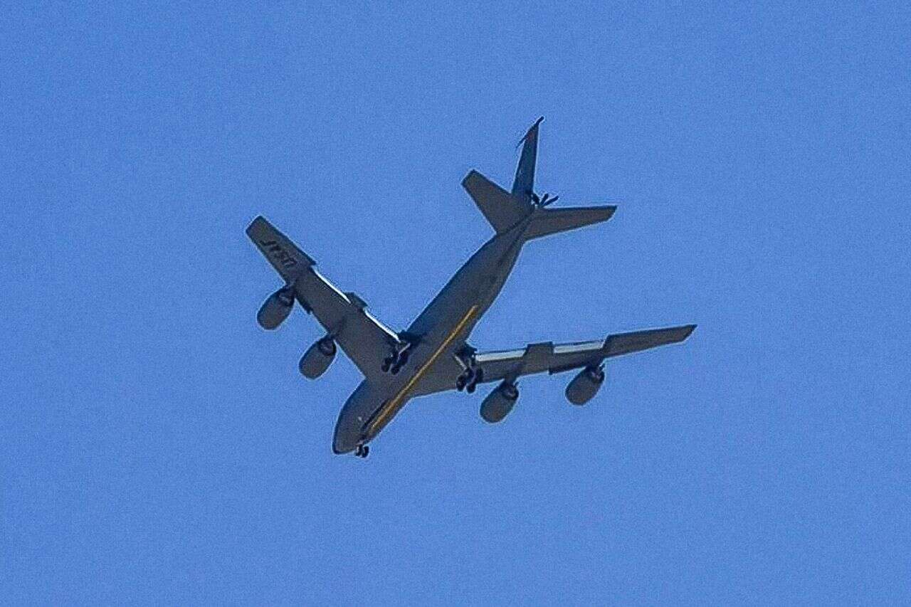 Drama in the skies of the Arava: an American refueling plane declared an emergency - and landed safely