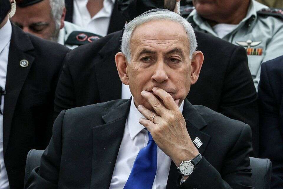 נתניהו בטקס יום הזיכרון לחללי צה"ל בהר הרצל , רויטרס