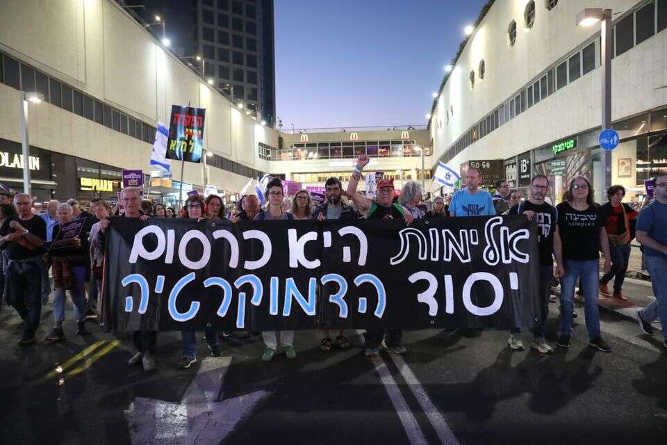 הפגנת מחאה בתל אביב , גדעון מרקוביץ'