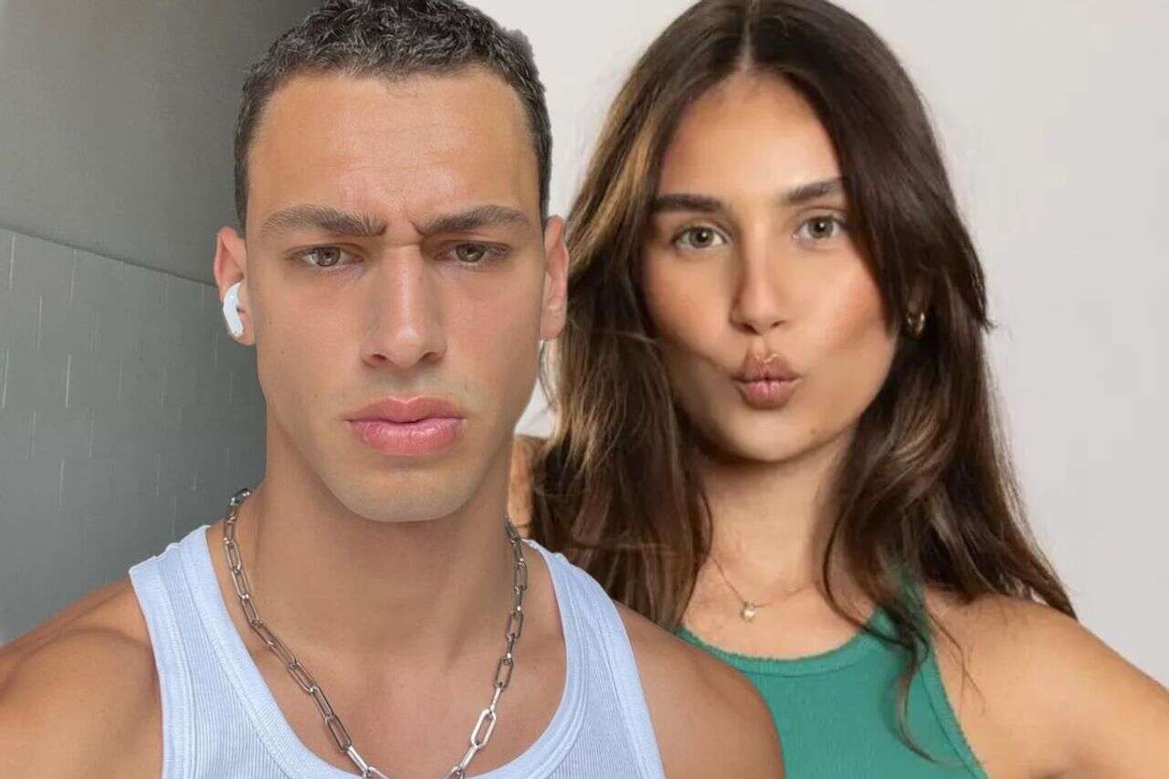 what's going on there Gaia Calderon and Barak Shamir hanging out