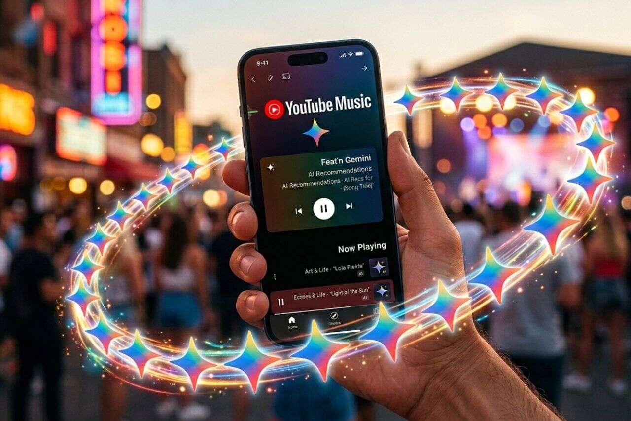 Gemini integrates with YouTube Music - this is how you start working with it