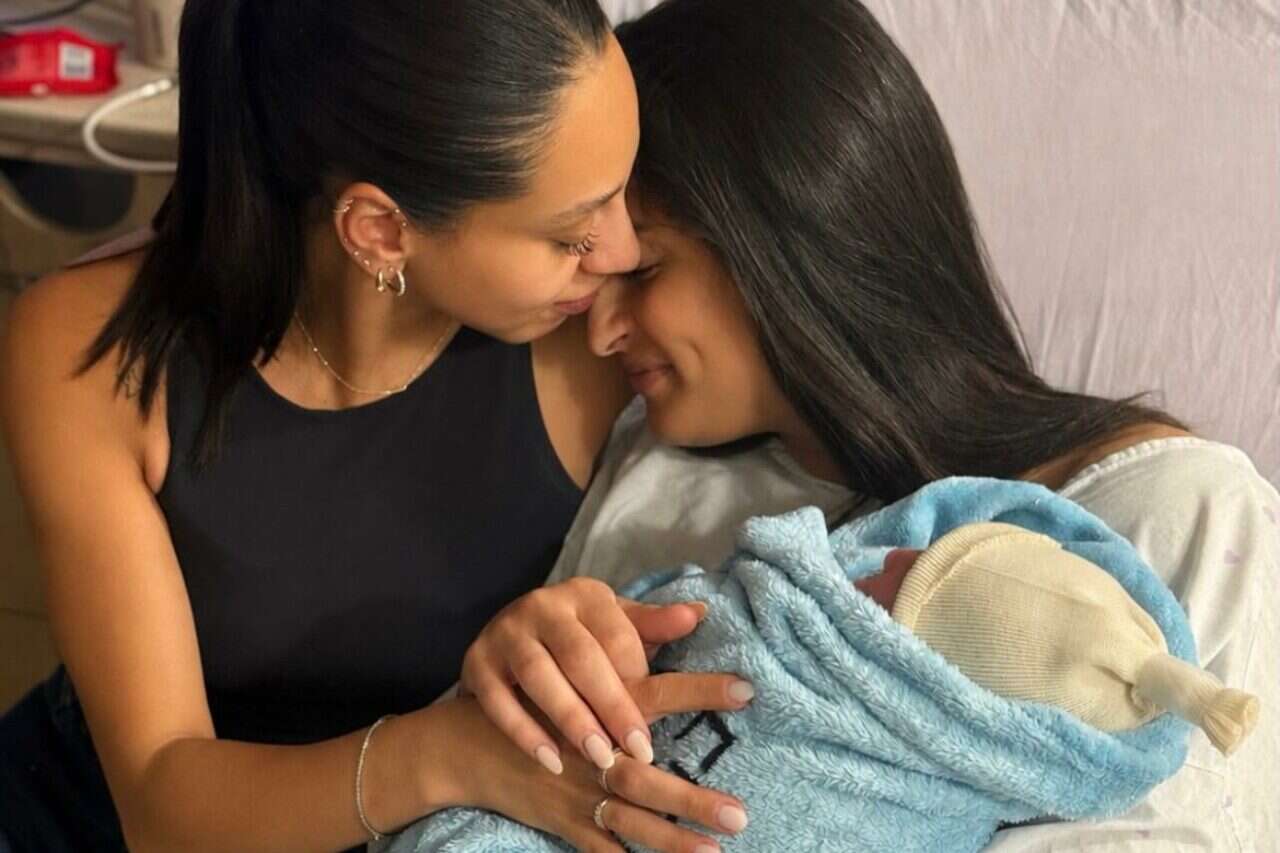 After 9 difficult months: Jordan Jarbi became a mother