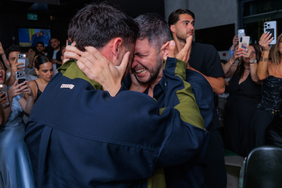 טום ואלמוג ברגע הזכייה , נדב צור