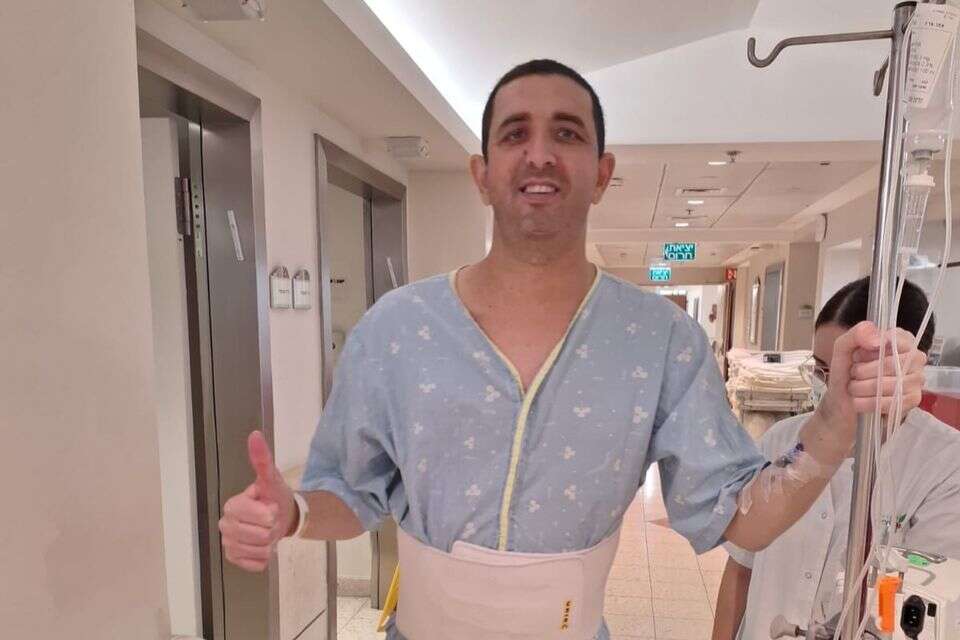 אדיר אמר אחרי הניתוח , באדיבות המצולם
