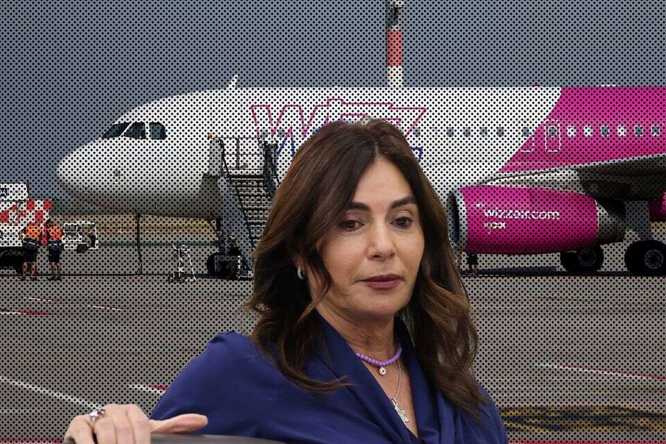 מה תעשה לפני הבחירות? השרה רגב ומטוס וויז אייר ברקע , קוקו
