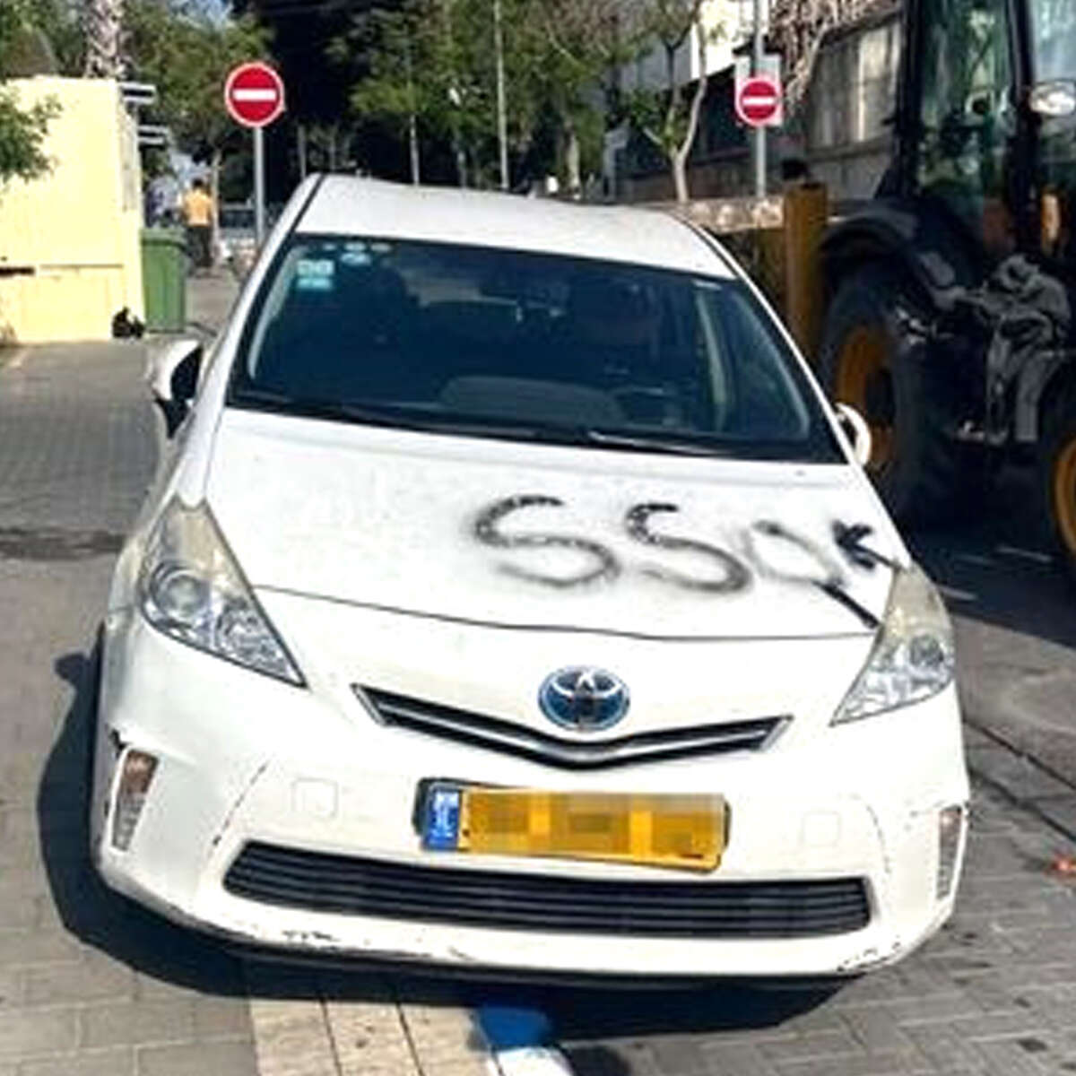 ונדליזם של SSQ בדרום תל אביב , ללא קרדיט