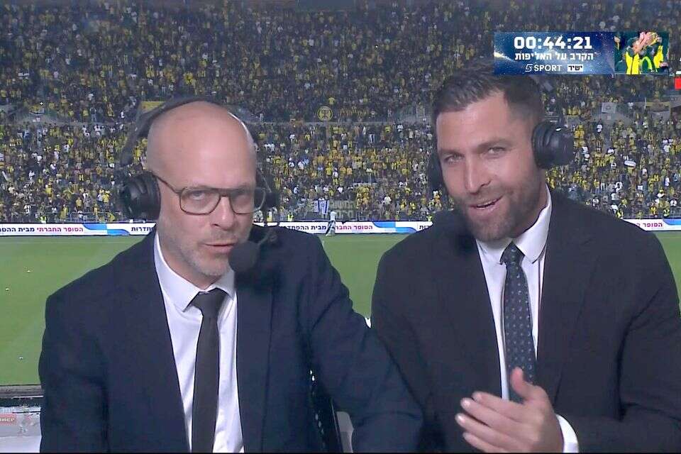 איתי שכטר ועמיחי שפיגלר, אתמול. שכונה בשכונה , ספורט 5