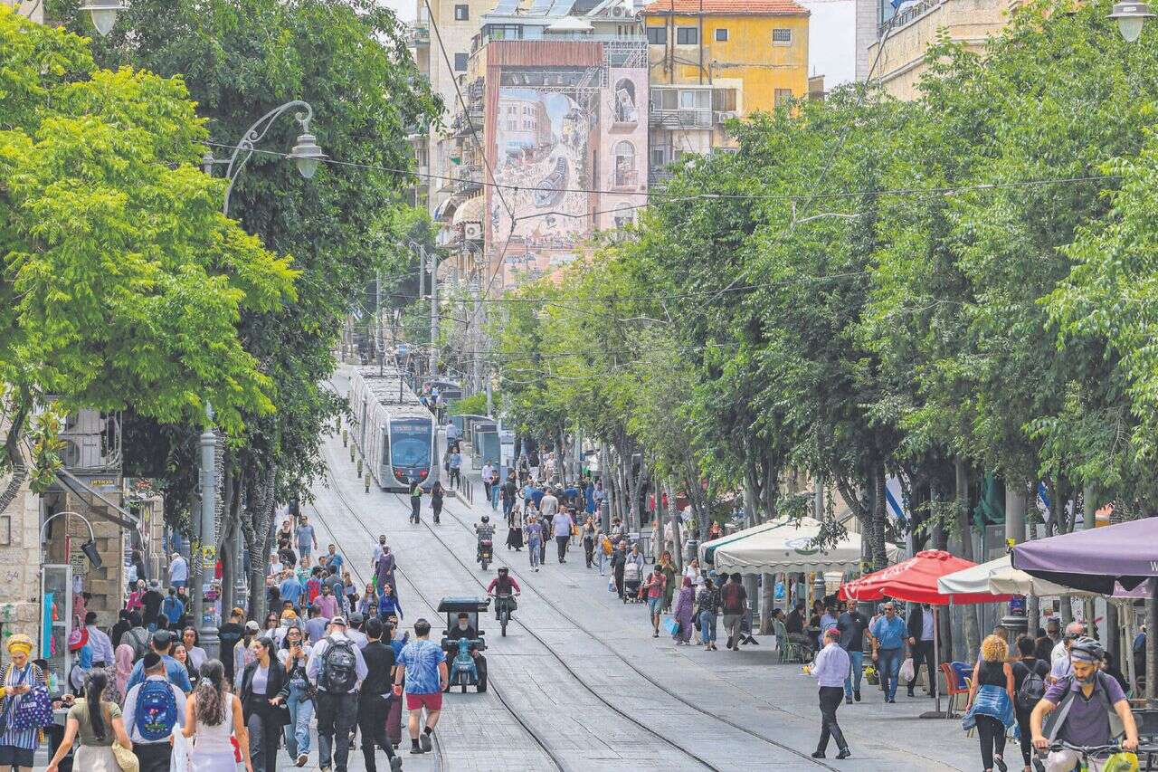 "Putting the Jerusalem puzzle together creates a whole life here"