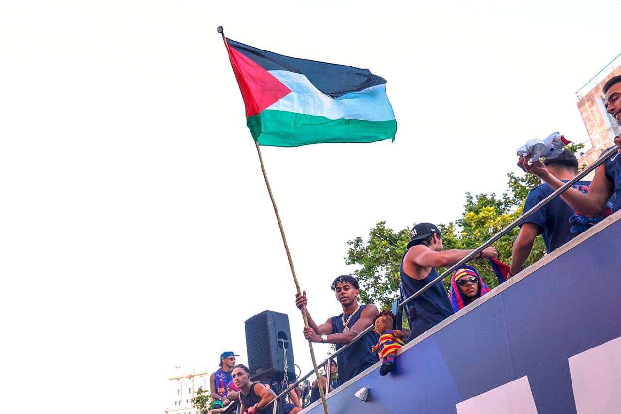 "Lamin Yamal is pained by the Holocaust of the Palestinians, he doesn't care what people say"