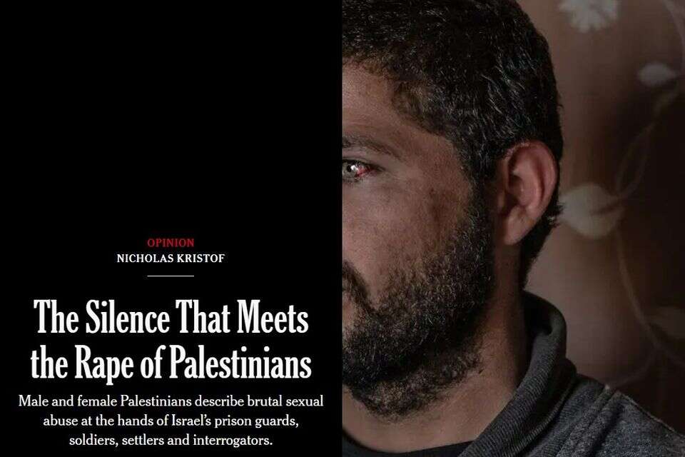 הכתבה האנטי ישראלית בניו יורק טיימס , צילום מסך