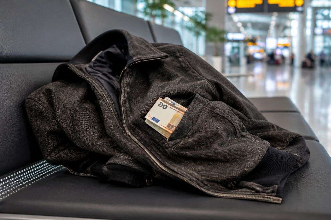 He left a jacket with 30 thousand euros at the airport - what happened to him?