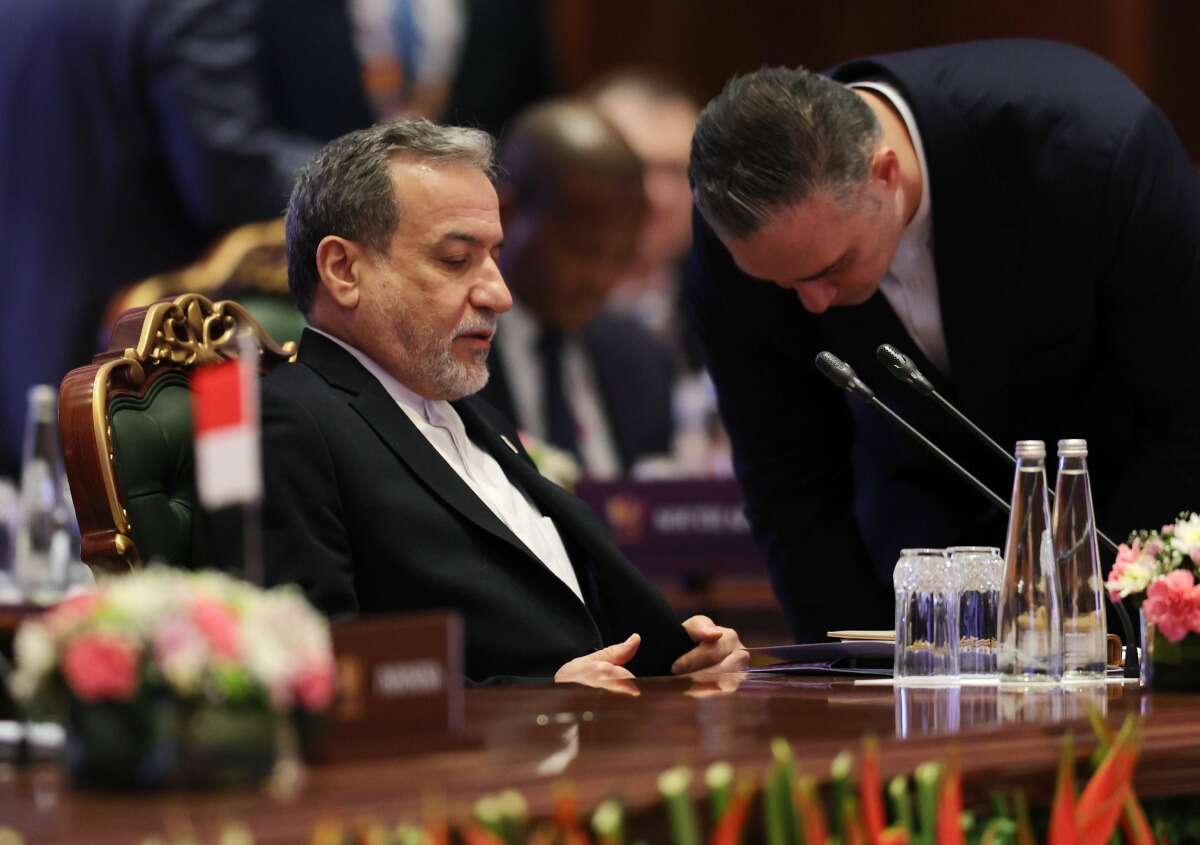 עראקצ'י במהלך פסגת BRICS בהודו , EPA