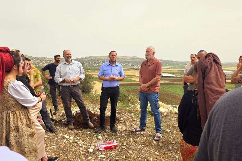 עשרות משפחות יקימו את היישוב החדש “עמק דותן” בצפון השומרון , רועי חדי