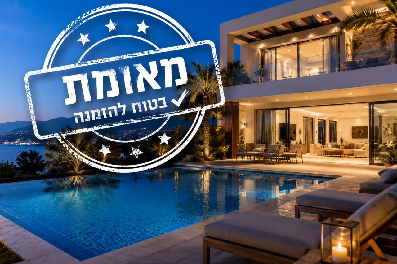 This will ensure that the villa you ordered is exactly what you saw in the pictures