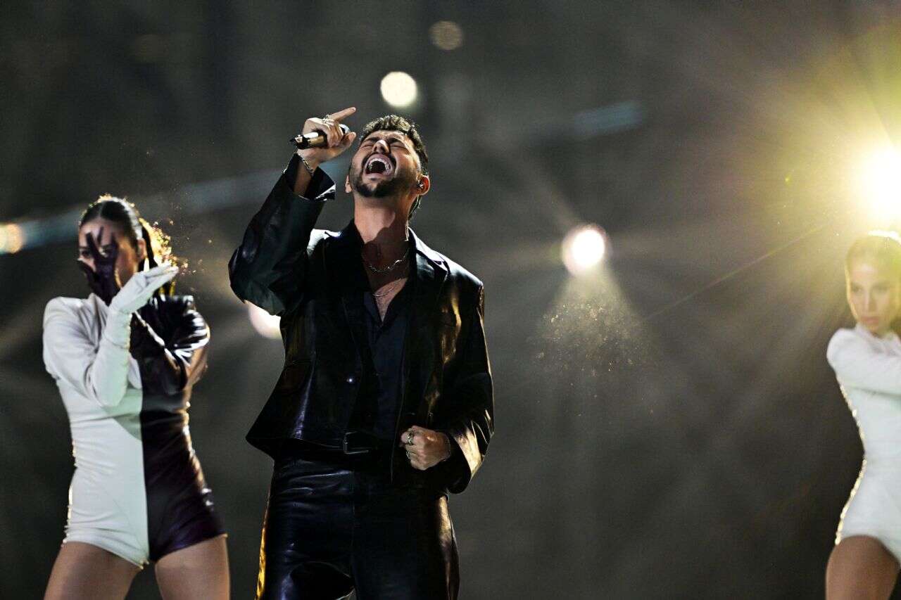 Ready for the final: Noam Batan devoured the stage in the "Return of the Judges" for the Eurovision final