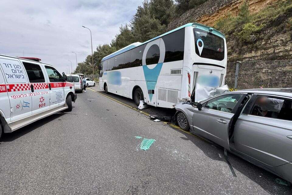 תאונת הדרכים הקטלנית בכביש 1 , תיעוד מבצעי מד"א