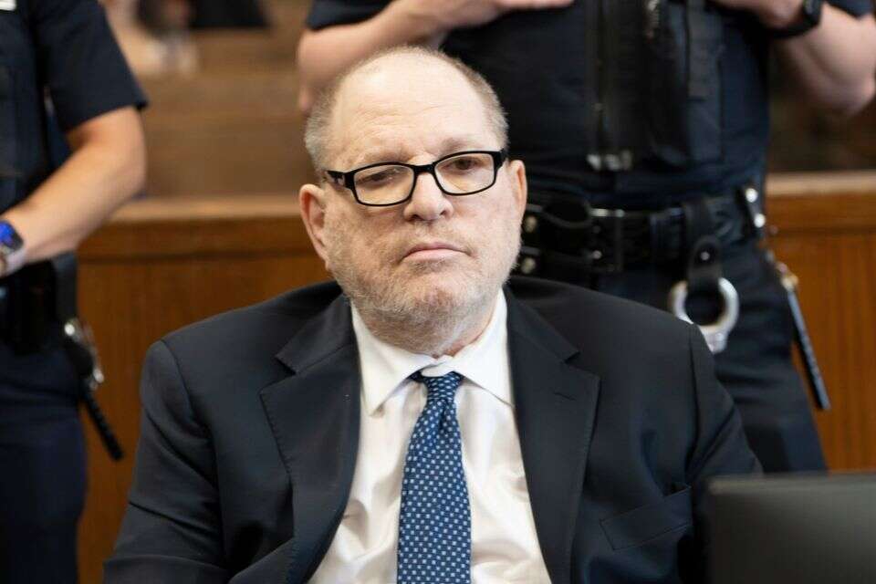 הארווי ויינשטיין בדיון במשפט החוזר בניו יורק , AP