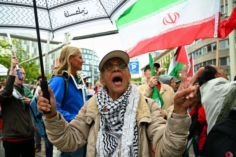 הפגנה נגד השתתפות ישראל באירוויזיון, וינה 2026 , רויטרס