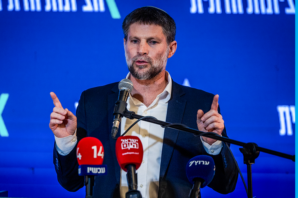 השר בצלאל סמוטריץ' , אורן בן חקון