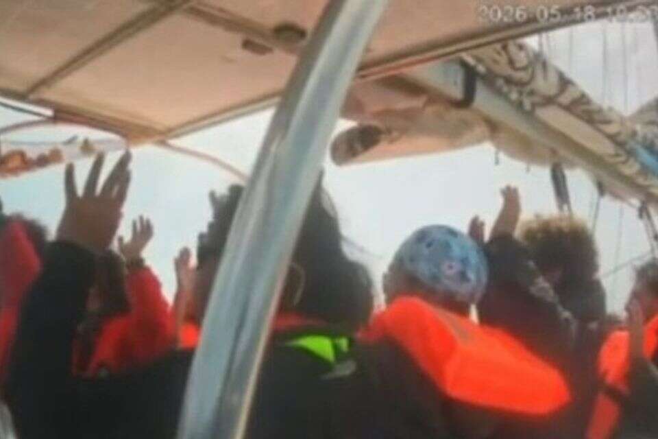 ההשתלטות על המשט הטורקי , .צילום מסך