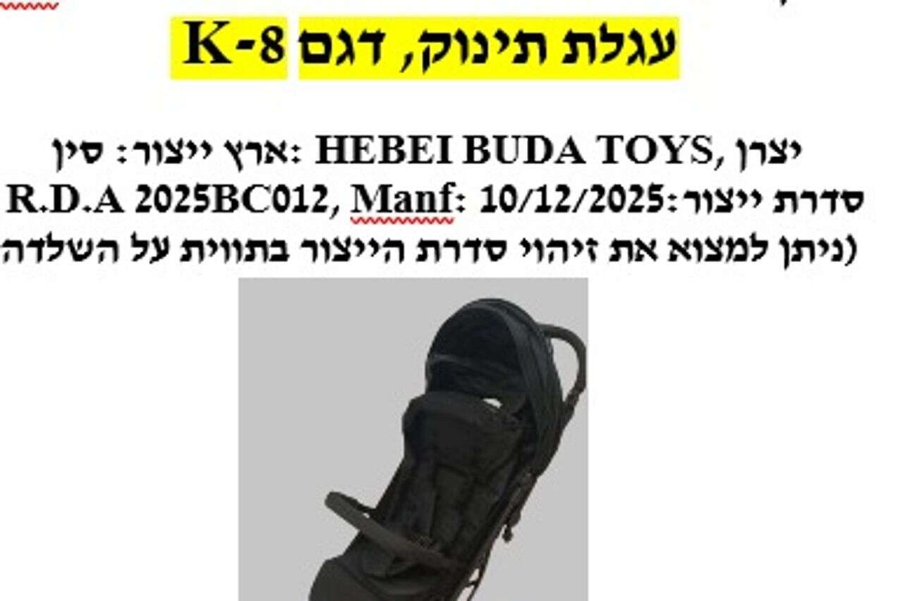 Danger of falling and injury to your children: recall of the Chinese baby carriage