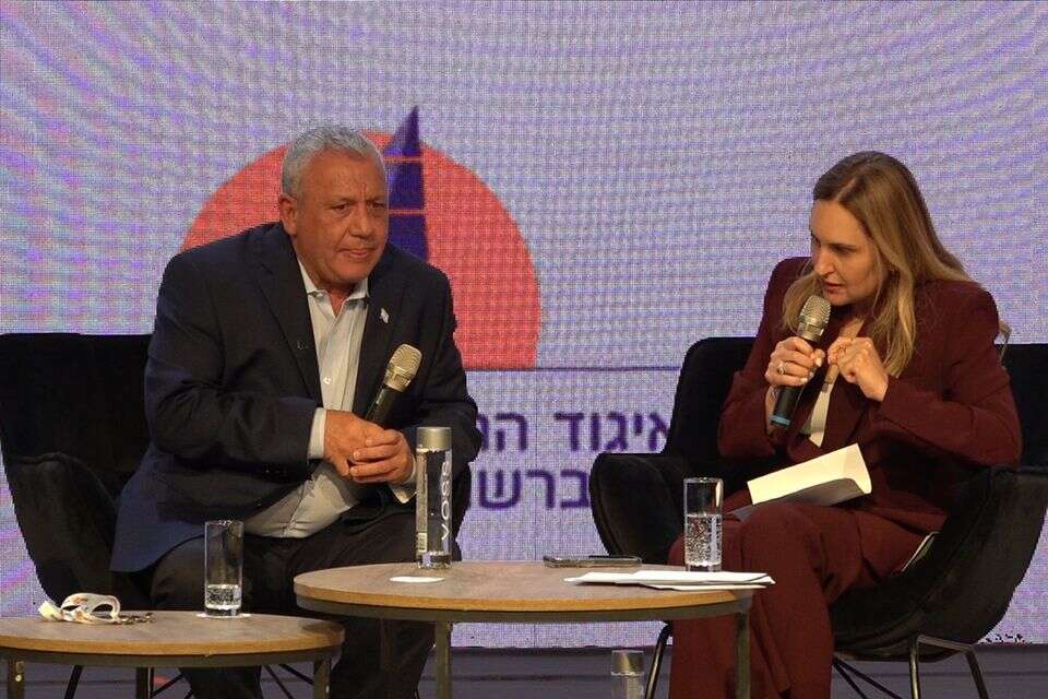 יו"ר ישר! גדי איזנקוט בכנס האיגודים העירוניים באילת , רן שאולי