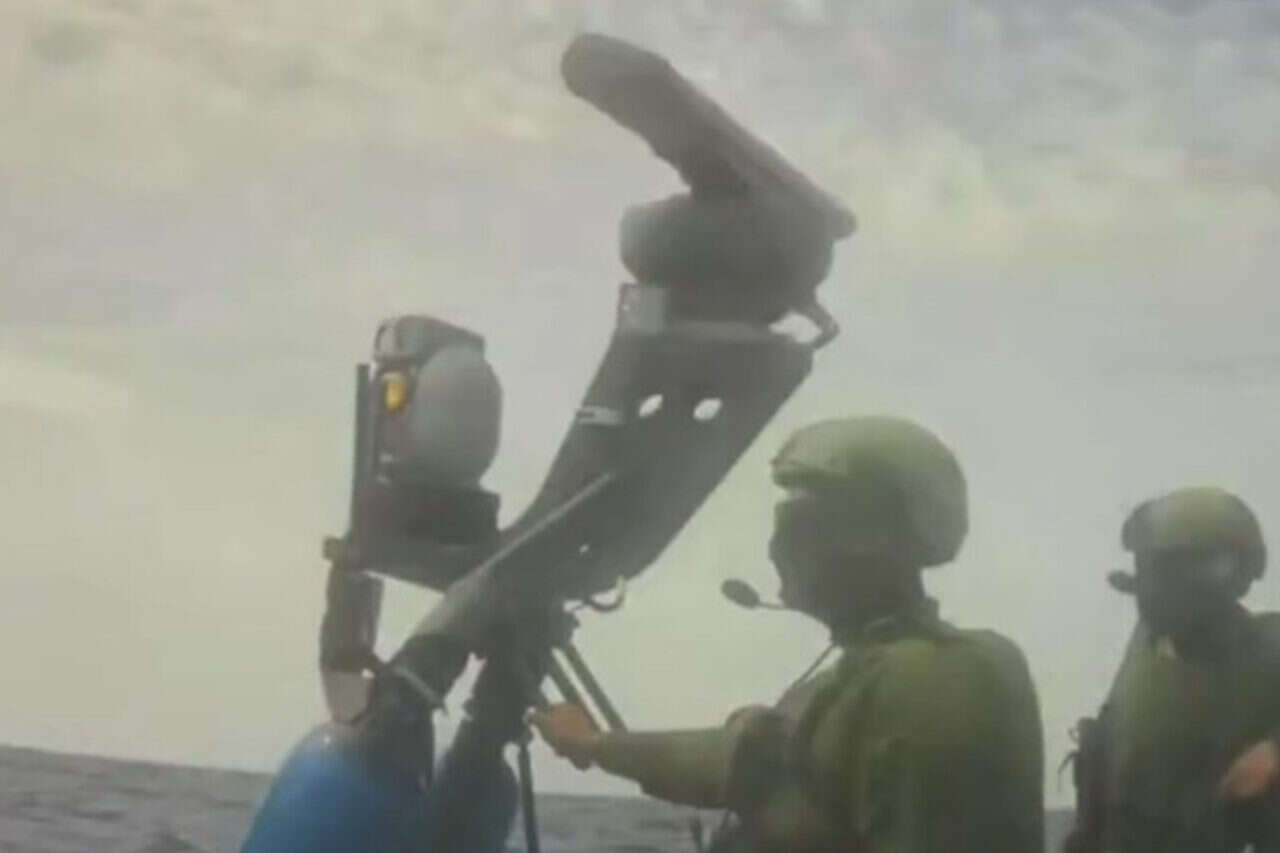 Smiled and hugged: first documentation of the flotilla operatives after they were transferred to an Israeli vessel