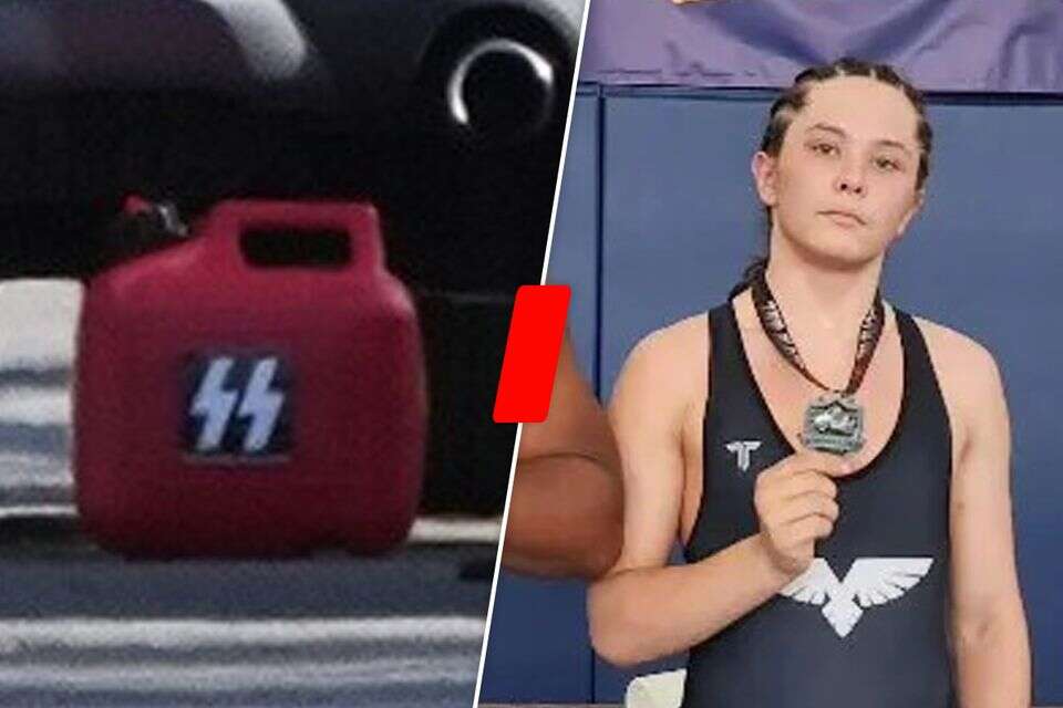 קיין קלארק ומיכל הדלק  , AP, מתוך X