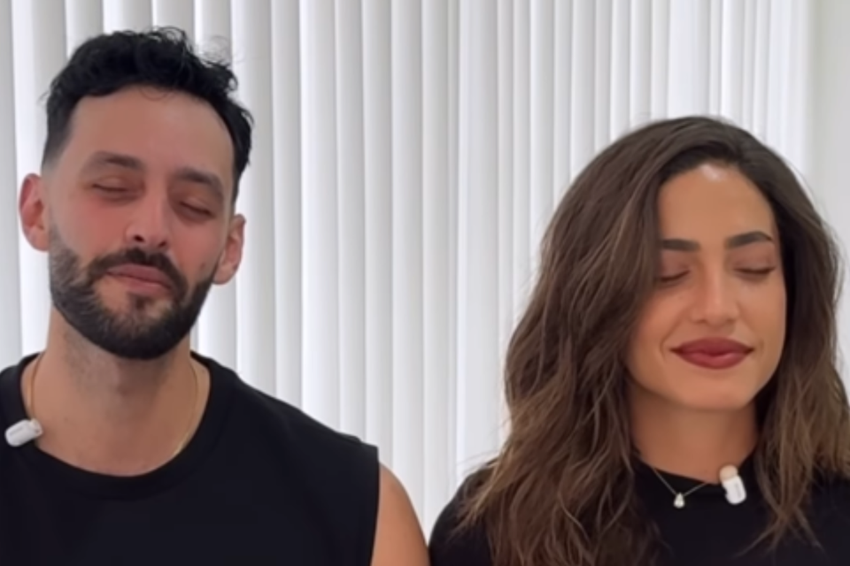 דניאל גרינברג והפרטנר שלה לרחבה, אלון דוידובסקי , אינסטגרם