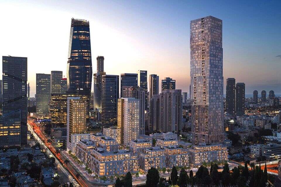 קטה גרופ squre תל אביב , (הדמיה): 3DIVISION