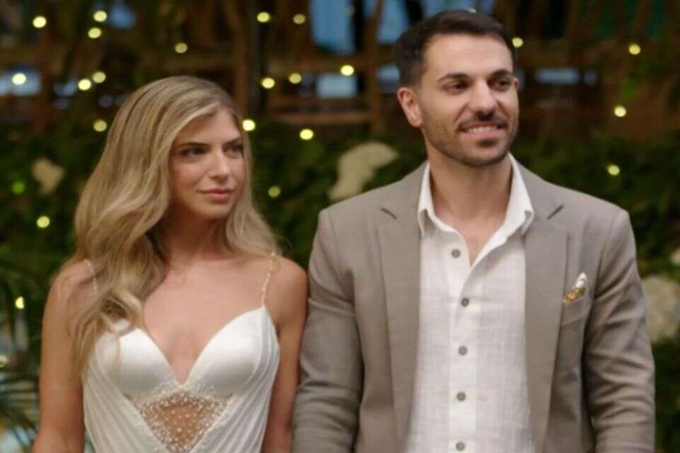 נועה מוזס וארי גולדברג , צילום מסך - קשת 12