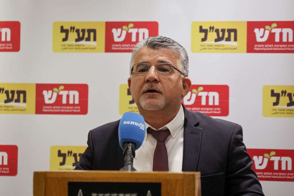 יו"ר חד"ש החדש, יוסף ג'בארין , אורן בן חקון