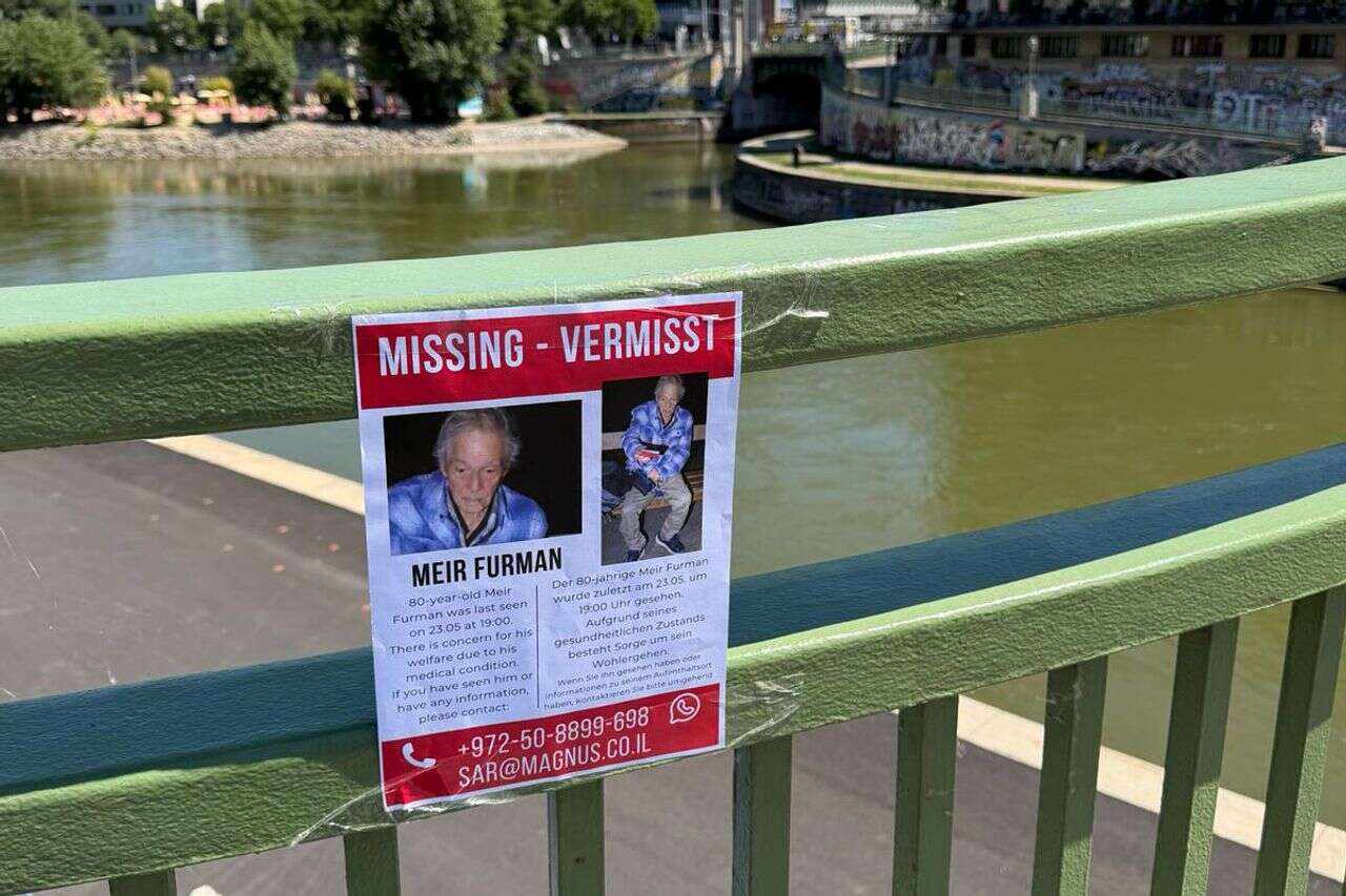 This is how four nights in a park in Vienna ended: the missing Israeli was found safely