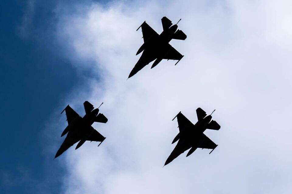 מטוסי F-16I במטס הצדעה , דובר צה"ל