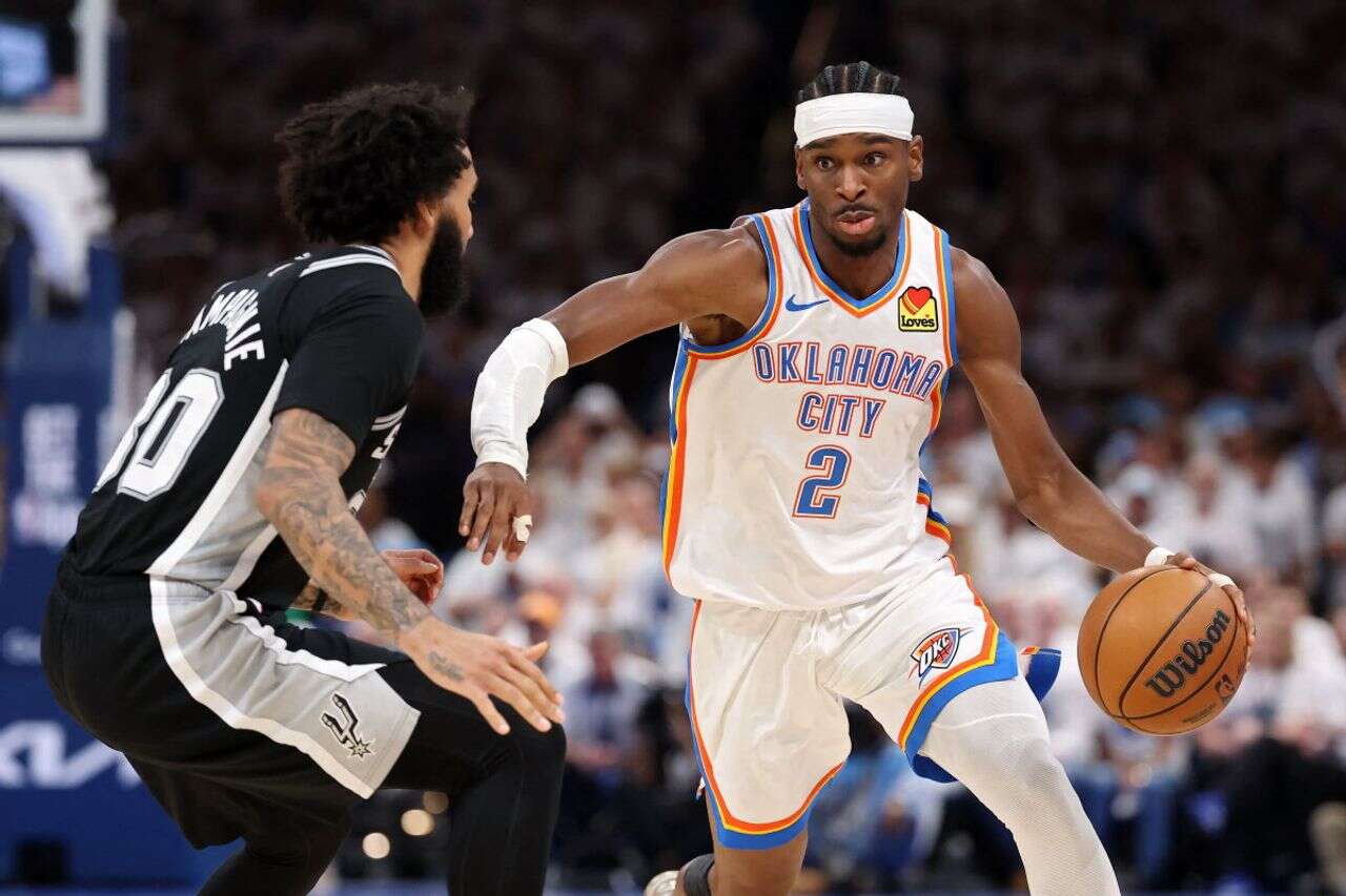 Back to herself: The Thunder went 2:3 in the series against the Spurs