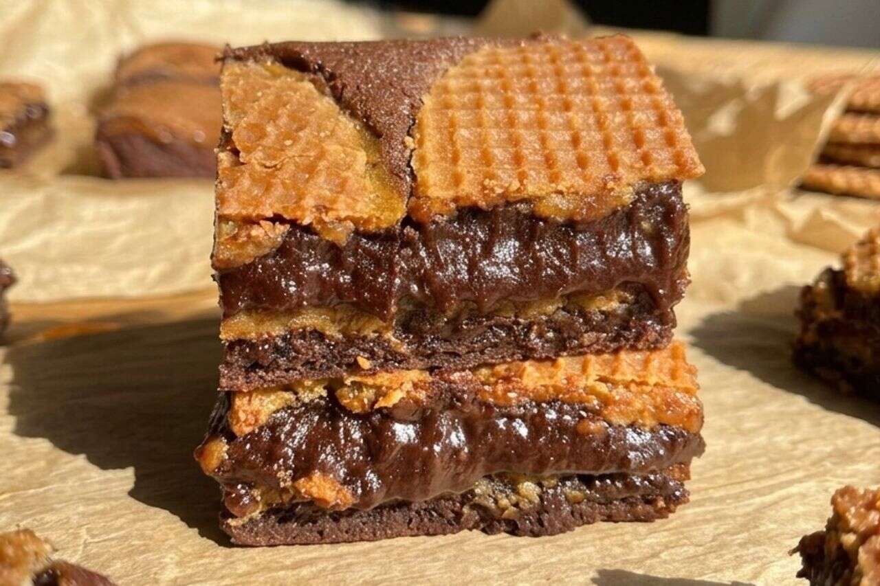 A genius combination: the trick that turns ordinary brownies into a dessert on another level