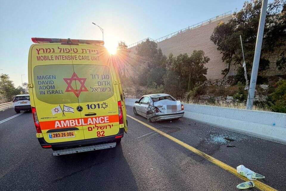 הרוג בן 30 בתאונה שהתרחשה בירושלים , מד"א