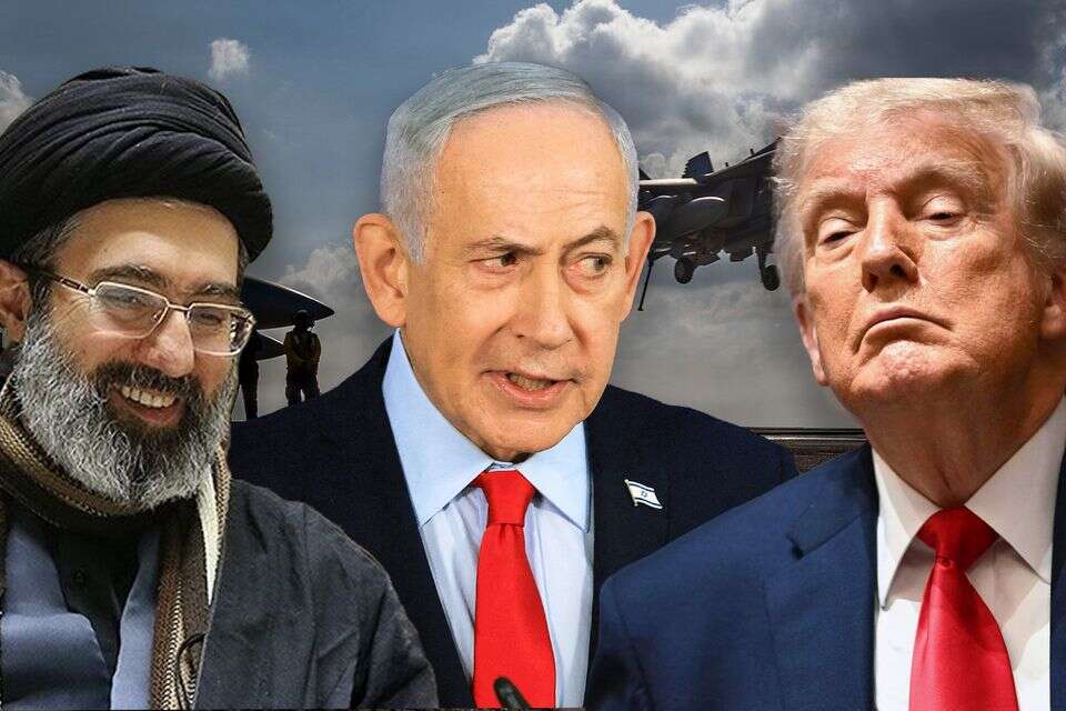 נתניהו טראמפ ומוג'תבא חמינאי , רויטרס, אי.אף.פי, אי.פי