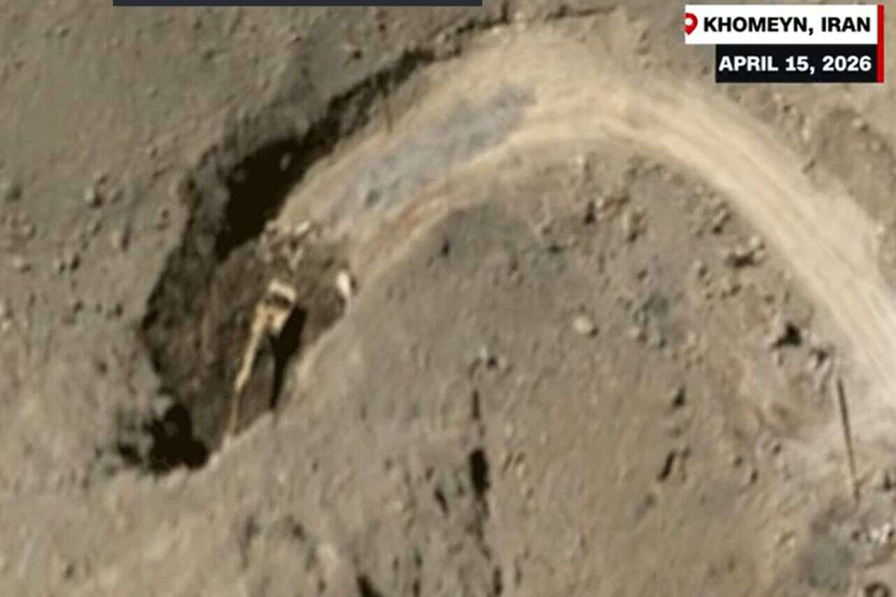 The satellite images reveal: Iran is rapidly rehabilitating its array of missiles and UAVs