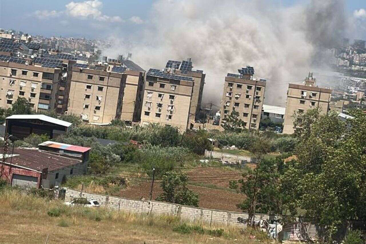 For the first time since the "ceasefire": the IDF attacks in Beirut
