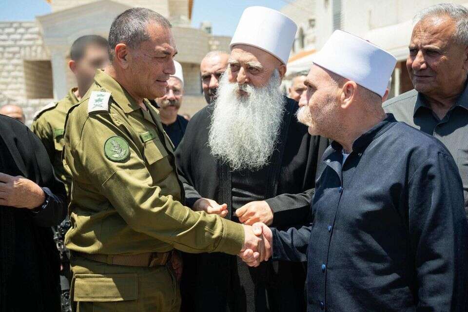 "מי שנותן יותר, יקבל יותר": המסר של הרמטכ"ל לעדה הדרוזית , דובר צה"ל