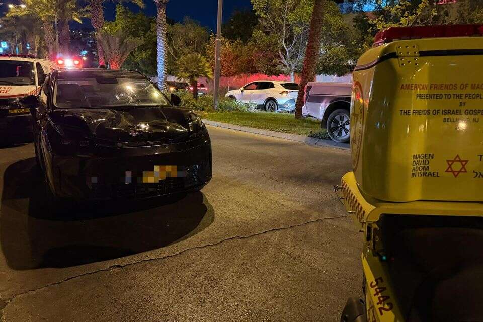זירת התאונה במעלה אדומים , תיעוד מבצעי מד"א