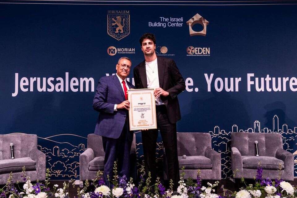 דני אבדיה עם ראש עיריית ירושלים, משה ליאון , פייסבוק משה ליאון