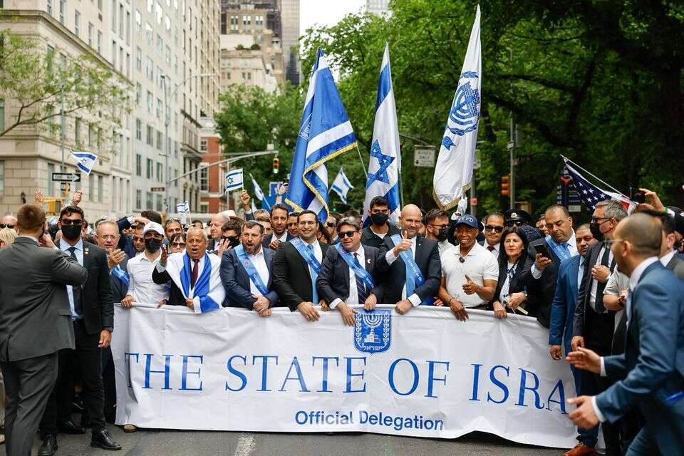 ממדאני החרים; אוחנה תקף; השדרה החמישית נצבעה כחול לבן בשיא משתתפים של כל הזמנים , נועם מושקוביץ\דוברות הכנסת