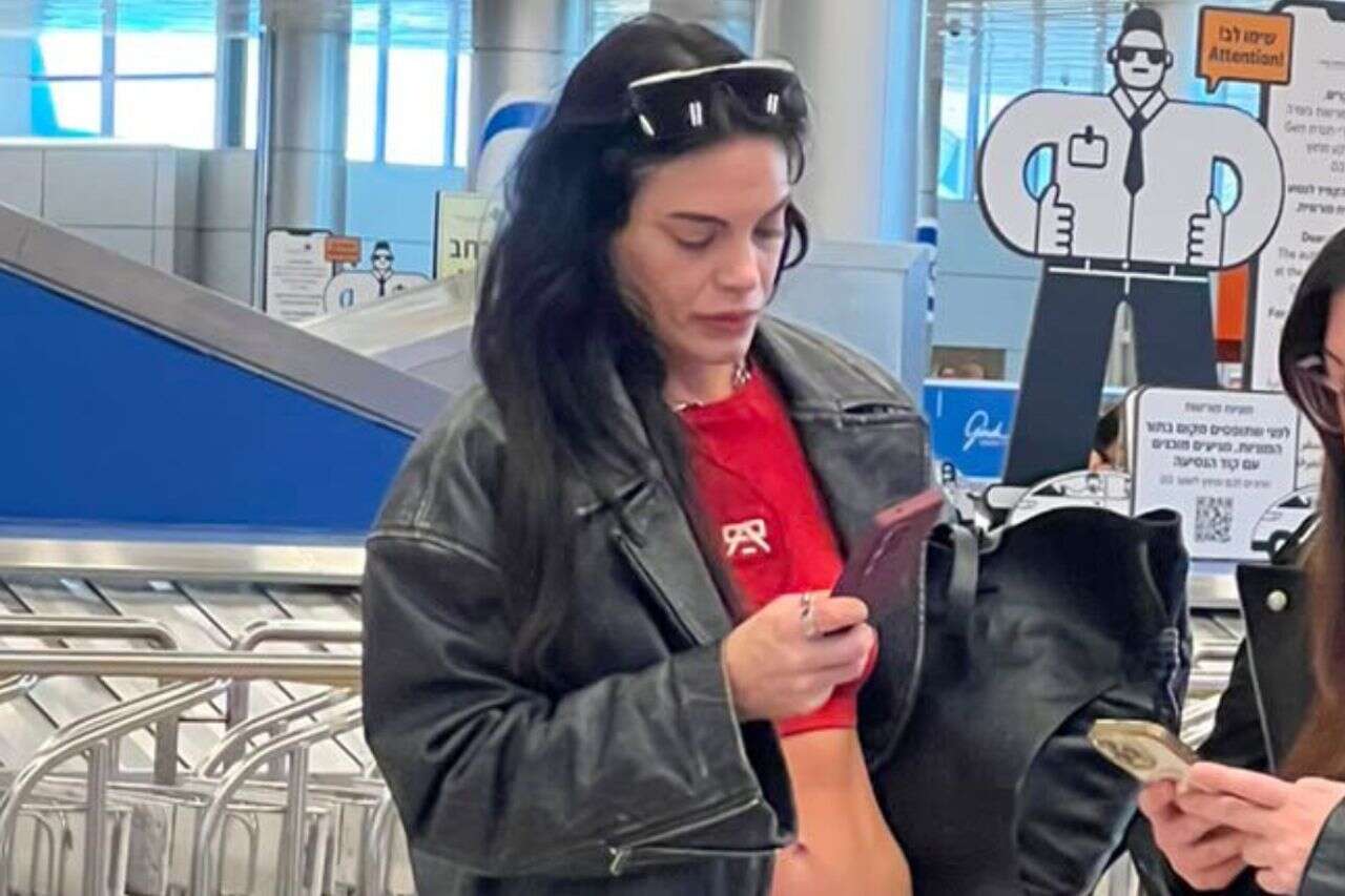 The star of "Almost Angels" landed in Israel