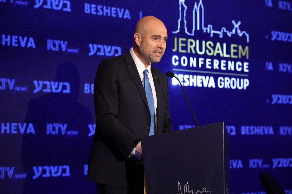 יו"ר כנסת אמיר אוחנה בכנס "בשבע" בארה"ב , עקיבא שיינברגר-כנס בשבע בניו יורק